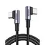 USB კაბელი UGREEN US323 (70529), 60W, Right Angle type-C to type-C Angled, 1m, Black/Grey - TechMall.geUSB კაბელი UGREEN US323 (70529), 60W, Right Angle type-C to type-C Angled, 1m, Black/Grey - TechMall.ge ,USB კაბელი UGREEN US323 (70529), 60W, Right Angle type-C to type-C Angled, 1m, Black/Grey - TechMall.ge