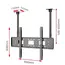 ტელევიზორის საკიდი ჭერზე Allscreen C521, 55"-95", TV Ceiling Mount, Black, 5 image - TechMall.geტელევიზორის საკიდი ჭერზე Allscreen C521, 55"-95", TV Ceiling Mount, Black, 5 image - TechMall.ge ,ტელევიზორის საკიდი ჭერზე Allscreen C521, 55"-95", TV Ceiling Mount, Black, 5 image - TechMall.ge