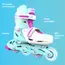 როლიკები NEON INLINE SKATES (SIZE 3-6) - NT08 (Teal Pink), 2 image - TechMall.geროლიკები NEON INLINE SKATES (SIZE 3-6) - NT08 (Teal Pink), 2 image - TechMall.ge ,როლიკები NEON INLINE SKATES (SIZE 3-6) - NT08 (Teal Pink), 2 image - TechMall.ge