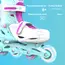 როლიკები NEON INLINE SKATES (SIZE 3-6) - NT08 (Teal Pink), 3 image - TechMall.geროლიკები NEON INLINE SKATES (SIZE 3-6) - NT08 (Teal Pink), 3 image - TechMall.ge ,როლიკები NEON INLINE SKATES (SIZE 3-6) - NT08 (Teal Pink), 3 image - TechMall.ge