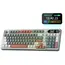 კლავიატურა Royal Kludge RK S98 RGB Mechanical Keyboard, Brown switch, Smart Display, Hot Swappable, Type-C wired, Bluetooth 5.0, 2.4GHz, Camping, 2 image - TechMall.geკლავიატურა Royal Kludge RK S98 RGB Mechanical Keyboard, Brown switch, Smart Display, Hot Swappable, Type-C wired, Bluetooth 5.0, 2.4GHz, Camping, 2 image - TechMall.ge ,კლავიატურა Royal Kludge RK S98 RGB Mechanical Keyboard, Brown switch, Smart Display, Hot Swappable, Type-C wired, Bluetooth 5.0, 2.4GHz, Camping, 2 image - TechMall.ge
