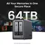 შენახვის სისტემა UGREEN NASync DXP2800 (25369) Dual-slot Desktop NAS, Intel N100, 8GB, Diskless, USB, Type-C, HDMI, RJ45, Space Gray, 2 image - TechMall.geშენახვის სისტემა UGREEN NASync DXP2800 (25369) Dual-slot Desktop NAS, Intel N100, 8GB, Diskless, USB, Type-C, HDMI, RJ45, Space Gray, 2 image - TechMall.ge ,შენახვის სისტემა UGREEN NASync DXP2800 (25369) Dual-slot Desktop NAS, Intel N100, 8GB, Diskless, USB, Type-C, HDMI, RJ45, Space Gray, 2 image - TechMall.ge