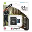 მეხსიერების ბარათი Kingston 128GB microSDXC C10 UHS-I U3 A2 R170/W90MB/s SD, 3 image - TechMall.geმეხსიერების ბარათი Kingston 128GB microSDXC C10 UHS-I U3 A2 R170/W90MB/s SD, 3 image - TechMall.ge ,მეხსიერების ბარათი Kingston 128GB microSDXC C10 UHS-I U3 A2 R170/W90MB/s SD, 3 image - TechMall.ge