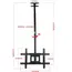 ტელევიზორი საკიდი ჭერზე ALLSCREEN TV Ceiling Mount Bracket CTC3270 TV SIZE: 32"-70", 2 image - TechMall.geტელევიზორი საკიდი ჭერზე ALLSCREEN TV Ceiling Mount Bracket CTC3270 TV SIZE: 32"-70", 2 image - TechMall.ge ,ტელევიზორი საკიდი ჭერზე ALLSCREEN TV Ceiling Mount Bracket CTC3270 TV SIZE: 32"-70", 2 image - TechMall.ge