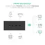 სვიჩი UGREEN (50280) 4-Port USB KVM Switch Box, 4 image - TechMall.geსვიჩი UGREEN (50280) 4-Port USB KVM Switch Box, 4 image - TechMall.ge ,სვიჩი UGREEN (50280) 4-Port USB KVM Switch Box, 4 image - TechMall.ge