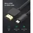 HDMI კაბელი UGREEN HD127 (30102) Micro HDMI to HDMI Cable 1.5m (Black), 6 image - TechMall.geHDMI კაბელი UGREEN HD127 (30102) Micro HDMI to HDMI Cable 1.5m (Black), 6 image - TechMall.ge ,HDMI კაბელი UGREEN HD127 (30102) Micro HDMI to HDMI Cable 1.5m (Black), 6 image - TechMall.ge