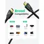HDMI კაბელი UGREEN HD118 (40409) 4K UHD High Speed HDMI 2.0 Cable, 1.5m, Black, 6 image - TechMall.geHDMI კაბელი UGREEN HD118 (40409) 4K UHD High Speed HDMI 2.0 Cable, 1.5m, Black, 6 image - TechMall.ge ,HDMI კაბელი UGREEN HD118 (40409) 4K UHD High Speed HDMI 2.0 Cable, 1.5m, Black, 6 image - TechMall.ge