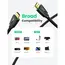HDMI კაბელი UGREEN HD118 (40411) High-End HDMI Cable with Nylon Braid 3m (Black), 6 image - TechMall.geHDMI კაბელი UGREEN HD118 (40411) High-End HDMI Cable with Nylon Braid 3m (Black), 6 image - TechMall.ge ,HDMI კაბელი UGREEN HD118 (40411) High-End HDMI Cable with Nylon Braid 3m (Black), 6 image - TechMall.ge