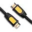 HDMI კაბელი UGREEN HD101 (10130) Round Cable 3m (Yellow/Black), 2 image - TechMall.geHDMI კაბელი UGREEN HD101 (10130) Round Cable 3m (Yellow/Black), 2 image - TechMall.ge ,HDMI კაბელი UGREEN HD101 (10130) Round Cable 3m (Yellow/Black), 2 image - TechMall.ge