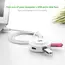 USB ჰაბი UGREEN CR106 (20270) USB 2.0 4 PORTS HUB 1M WHITE, 2 image - TechMall.geUSB ჰაბი UGREEN CR106 (20270) USB 2.0 4 PORTS HUB 1M WHITE, 2 image - TechMall.ge ,USB ჰაბი UGREEN CR106 (20270) USB 2.0 4 PORTS HUB 1M WHITE, 2 image - TechMall.ge