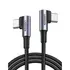 USB კაბელი UGREEN US323 (70529), 60W, Right Angle type-C to type-C Angled, 1m, Black/Grey - TechMall.geUSB კაბელი UGREEN US323 (70529), 60W, Right Angle type-C to type-C Angled, 1m, Black/Grey - TechMall.ge ,USB კაბელი UGREEN US323 (70529), 60W, Right Angle type-C to type-C Angled, 1m, Black/Grey - TechMall.ge